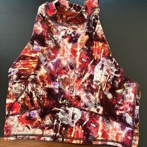 Lululemon wunder train high neck sports bra size 6